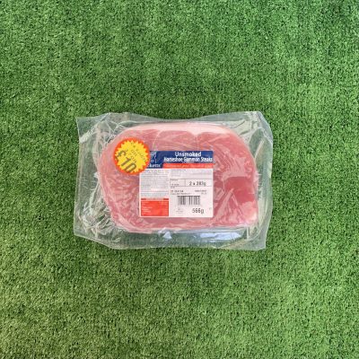 unsmoked horseshoe gammon steaks (becketts)