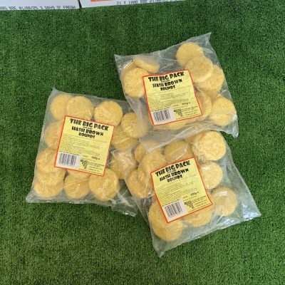3X large packs of hash brown rounds