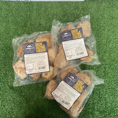 3X large packs of southern fried chicken thighs