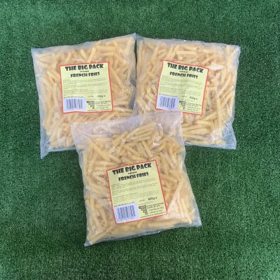 3X large packs of French fries (the big pack)