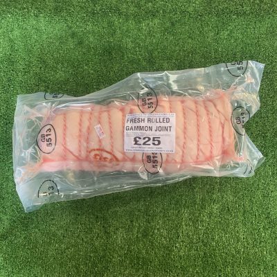 fresh rolled gammon joint 4.4kg - 5.3kg