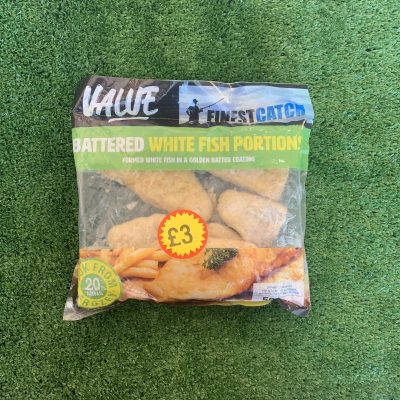 battered whitefish portions (green pack) 500g