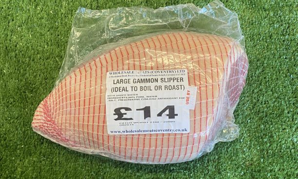 large gammon slipper (ideal to boil or roast) 2.1kg - 2.5kg