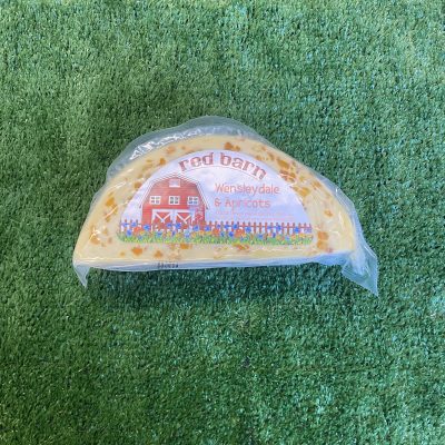block of wensleydale & apricots cheese (1kg+)