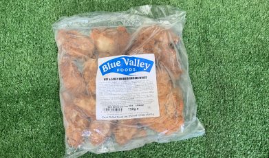 hot & spicy breaded chicken wings 700g