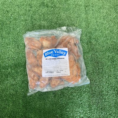 hot & spicy breaded chicken wings 700g