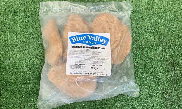 southern fried chicken steaks large pack 700g