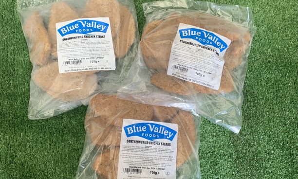 3X packs of southern fried chicken steaks