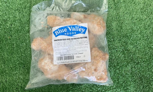 southern fried bone-in chicken portions large pack