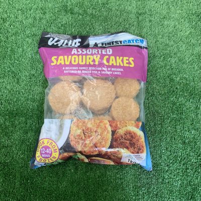 assorted savoury cakes (finest catch) 1kg