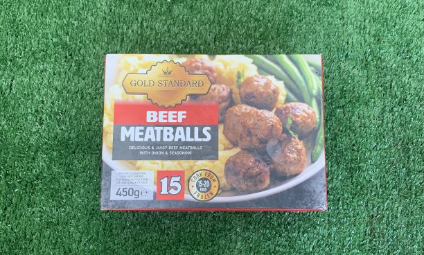 15X beef meatballs (gold standards)