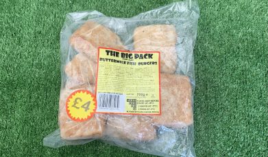 buttermilk fish burgers (limited stocks)