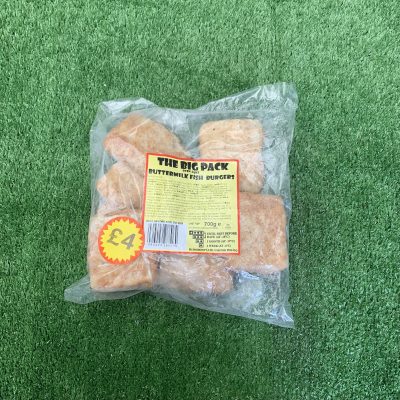 buttermilk fish burgers (limited stocks)