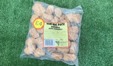 breaded fish nuggets large pack