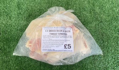 6X smoked bacon & cheese famous turnovers (best selller)