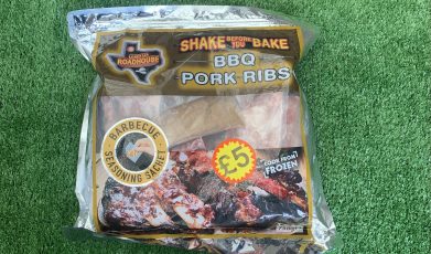 shake before you bake bbq pork ribes (frozen food section)