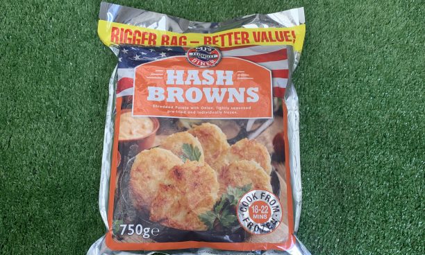 XL pack of hash browns (bigger bag better value)