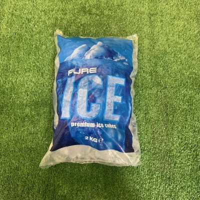 2kg of pure ice cubes