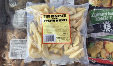 Potato wedges (new) 600g