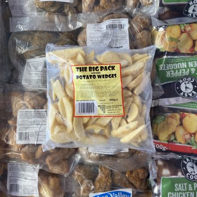 Potato wedges (new) 600g