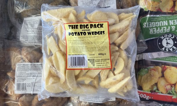 Potato wedges (new) 600g