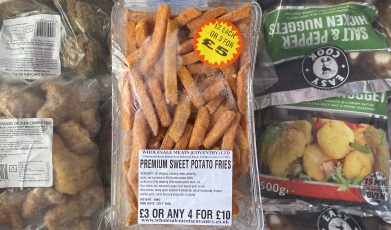 Premium sweet potato fries (new)