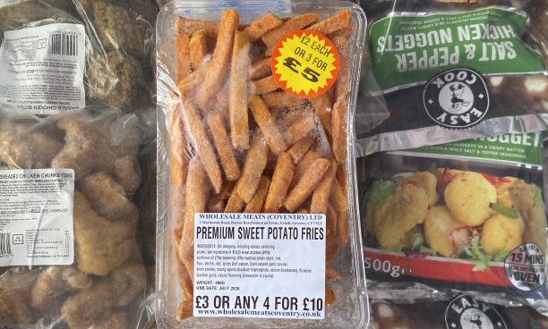 Premium sweet potato fries (new)