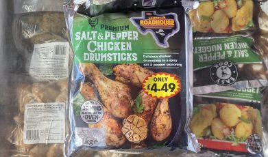 Salt & pepper chicken drumsticks 1Kg (roadhouse)