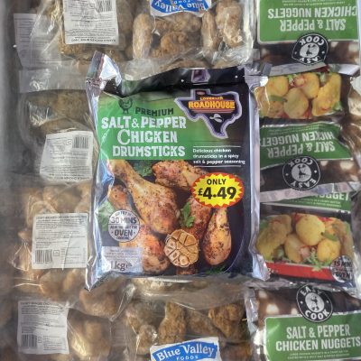 Salt & pepper chicken drumsticks 1Kg (roadhouse)