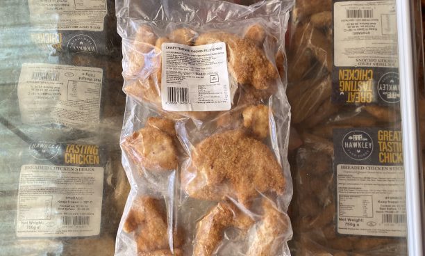 Crispy tempura chicken fillets 750g large pack