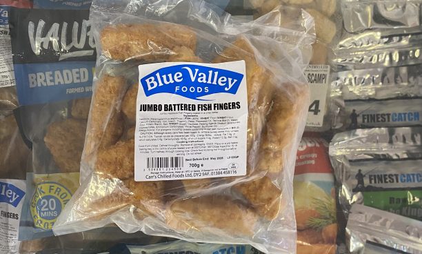 Jumbo battered fish fingers (new)