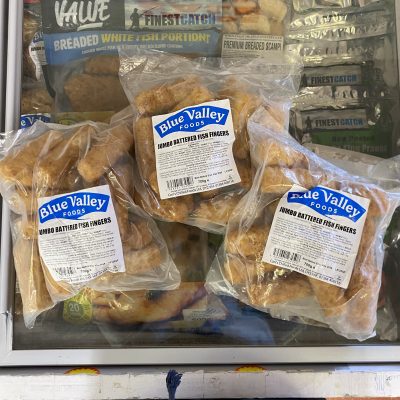3X large packs of jumbo battered fish fingers (new)