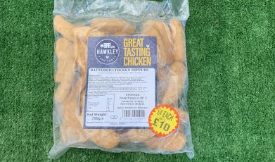 Battered chicken dippers (large pack 750g)