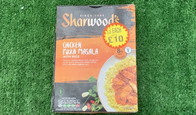 Chicken tikka masala Sharwoods ready meal