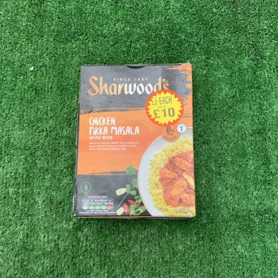 Chicken tikka masala Sharwoods ready meal