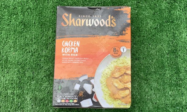 Chicken korma Sharwoods ready meal
