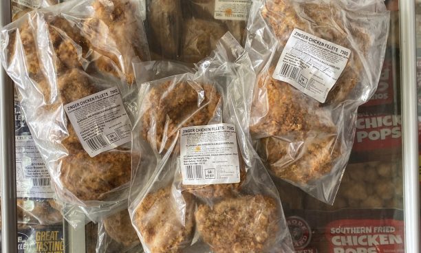 3X large packs of zinger chicken burgers (new)