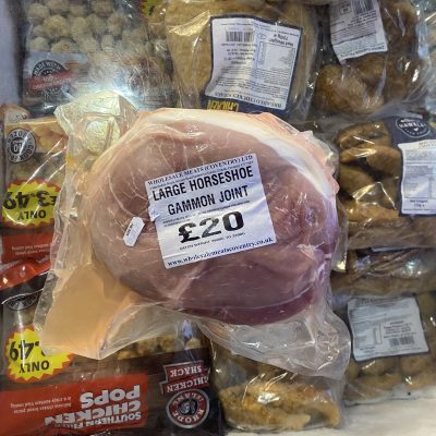 large horseshoe gammon joint (catch weight 2.6kg - 3.7kg)