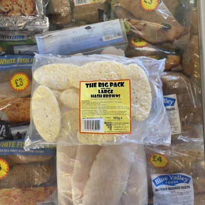 Large hash browns (back in stock)