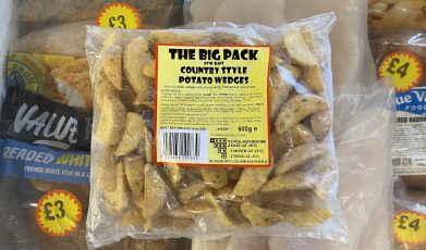 Country style potato wedges (new)
