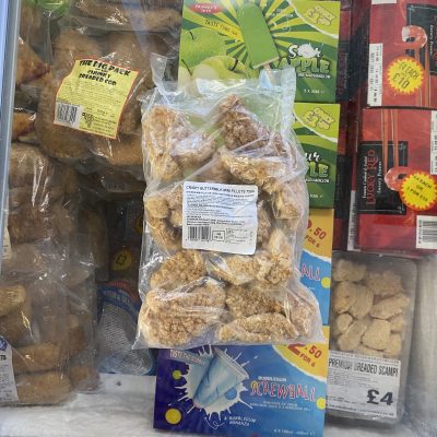 Crispy chicken buttermilk mini fillets (large pack)