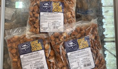 3X large packs of chicken tikka bites (new)