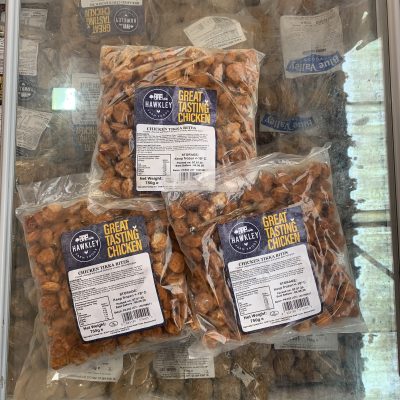 3X large packs of chicken tikka bites (new)