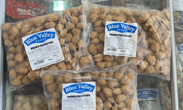 3X large packs of breaded chicken pops (new)