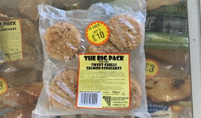 Sweet chilli salmon fishcakes (large pack)