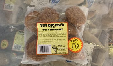 Tuna fishcakes (new)