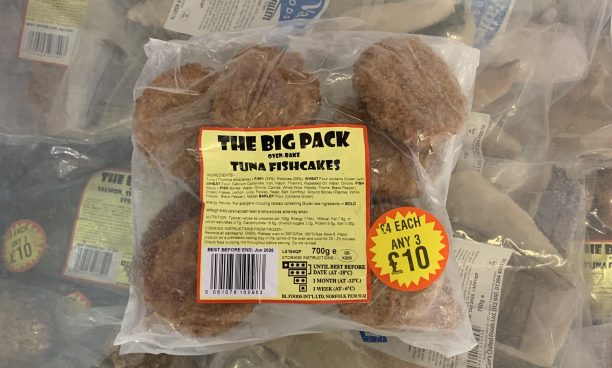Tuna fishcakes (new)