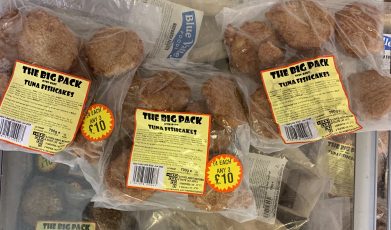3X large packs of tuna fishcakes (new)