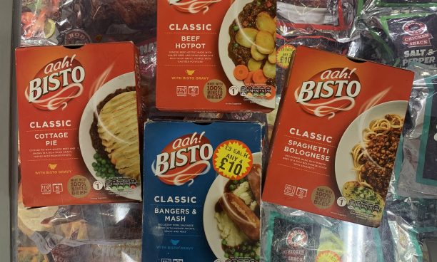 Bisto bundle (beef hotpot, spaghetti bolognaise, bangers & mash, cottage pie)