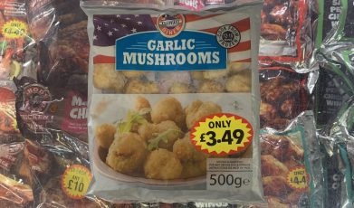 garlic mushrooms (best seller)